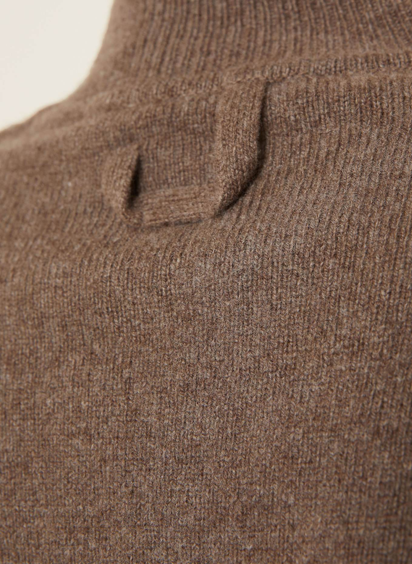 JACQUEMUS Sukienka z dzianiny LA ROBE MAILLE CASTAGNA: BRĄZOWY