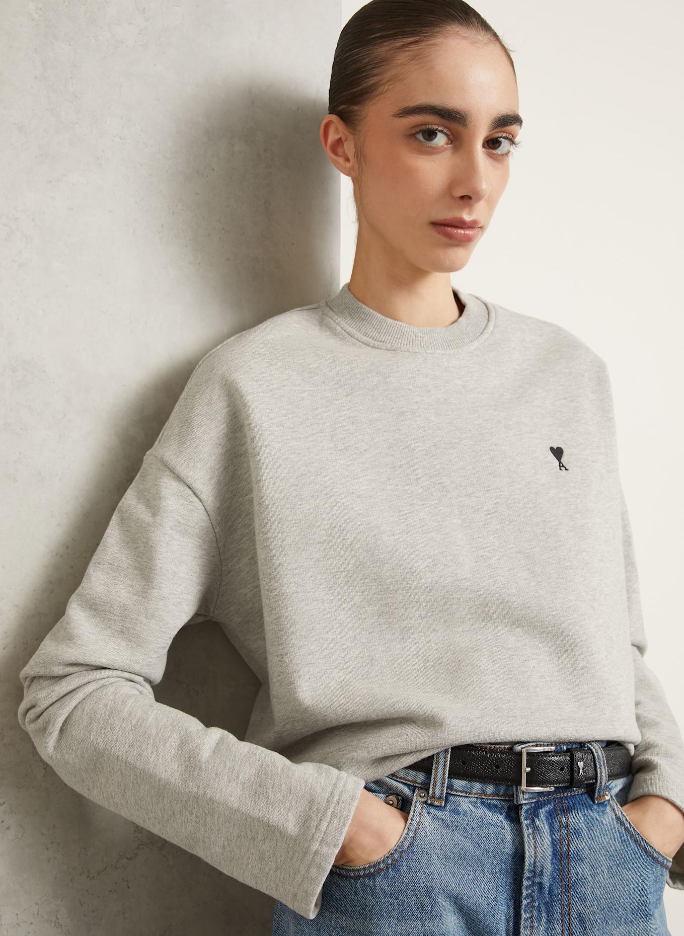 AMI PARIS Bluza nierozpinana: JASNOCZARY