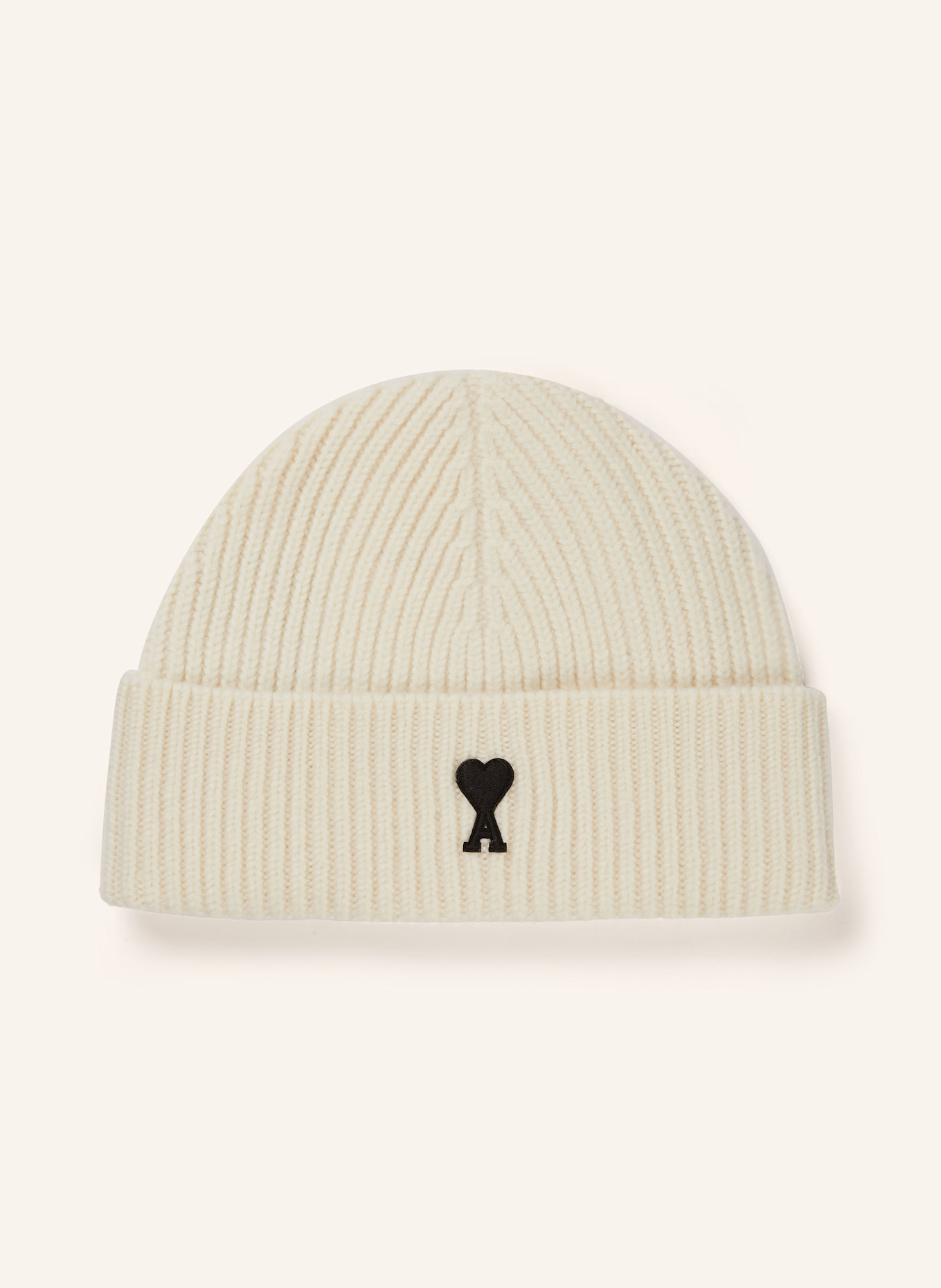 AMI PARIS Czapka: KREMOWY