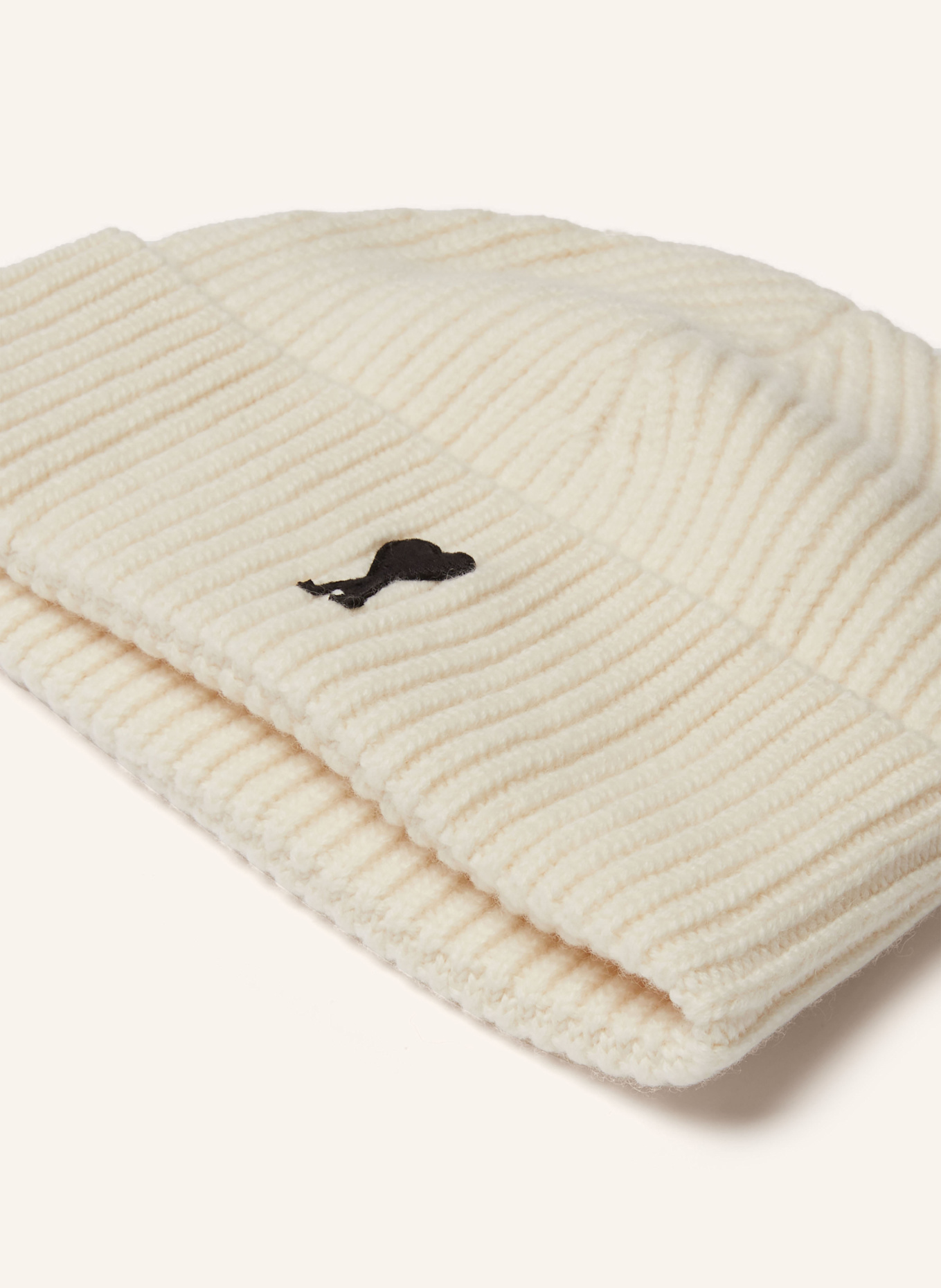 AMI PARIS Czapka: KREMOWY