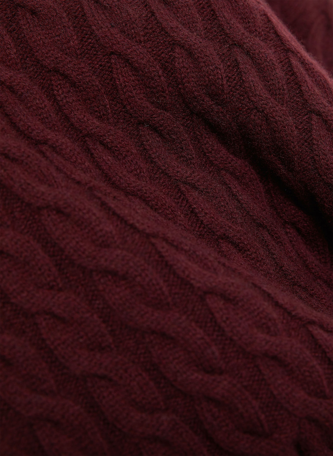 AMI PARIS Strick-Poloshirt MATIS: DUNKELROT