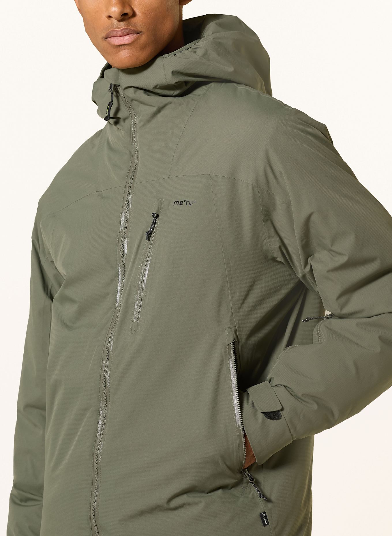me°ru' Funktionsjacke KOYUKUK: OLIV