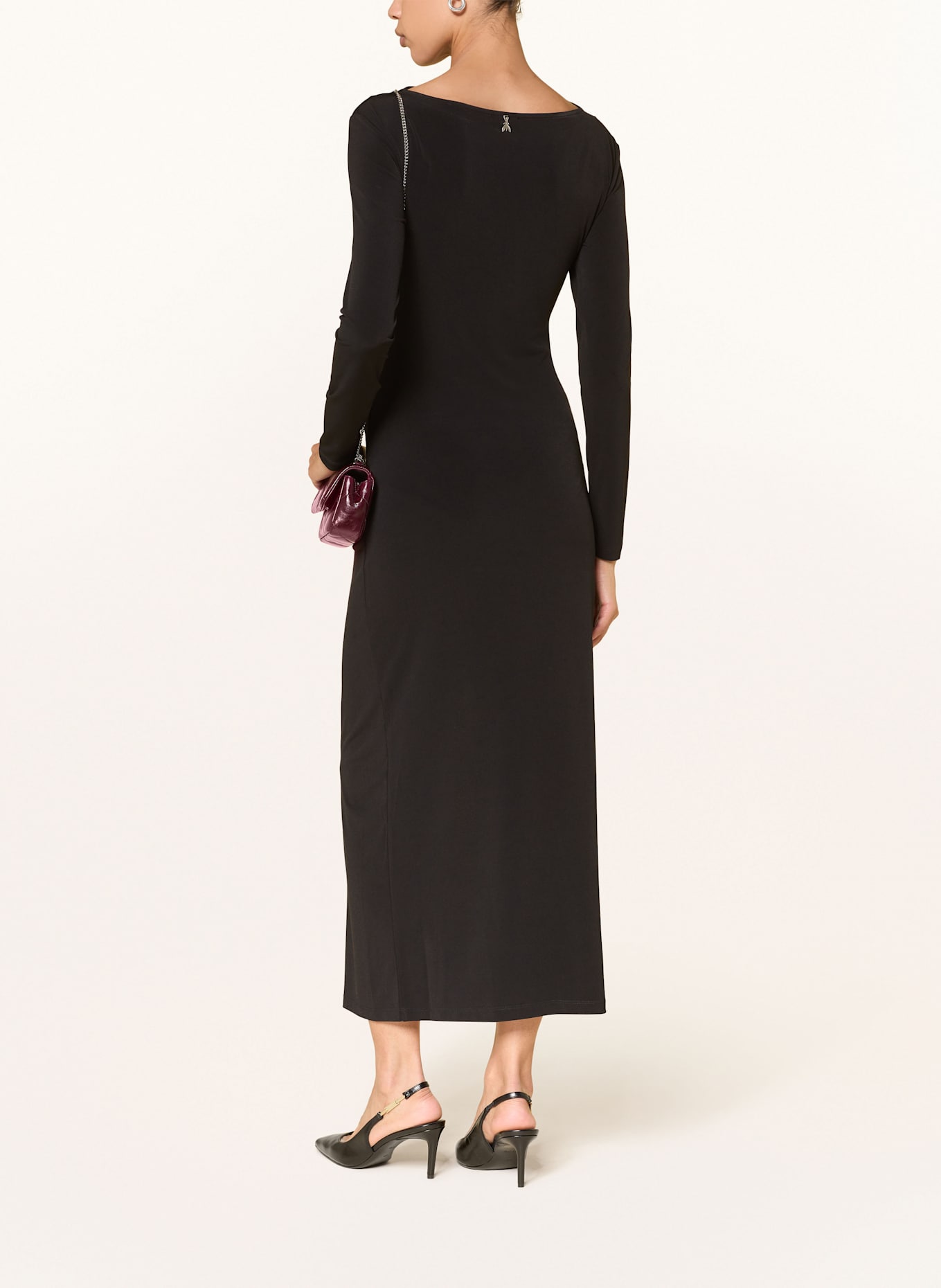 PATRIZIA PEPE Jerseykleid: SCHWARZ
