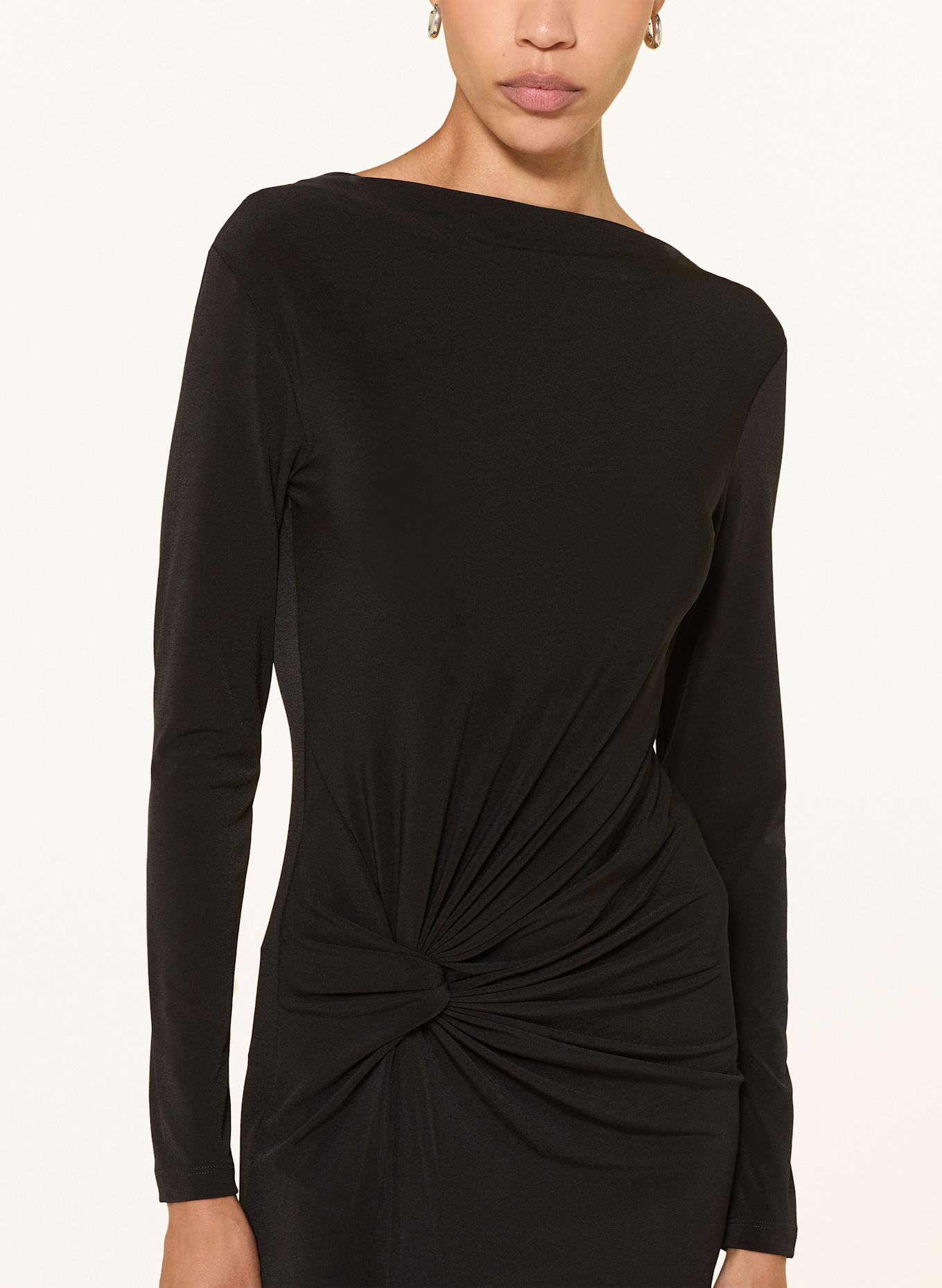 PATRIZIA PEPE Jerseykleid: SCHWARZ