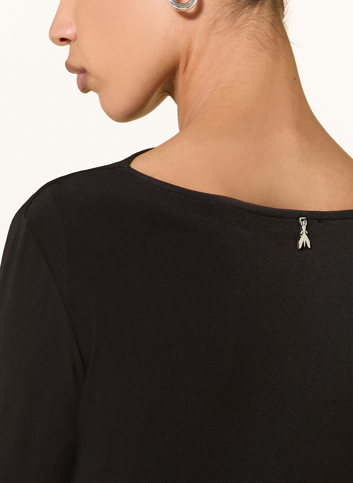 PATRIZIA PEPE Jerseykleid: SCHWARZ