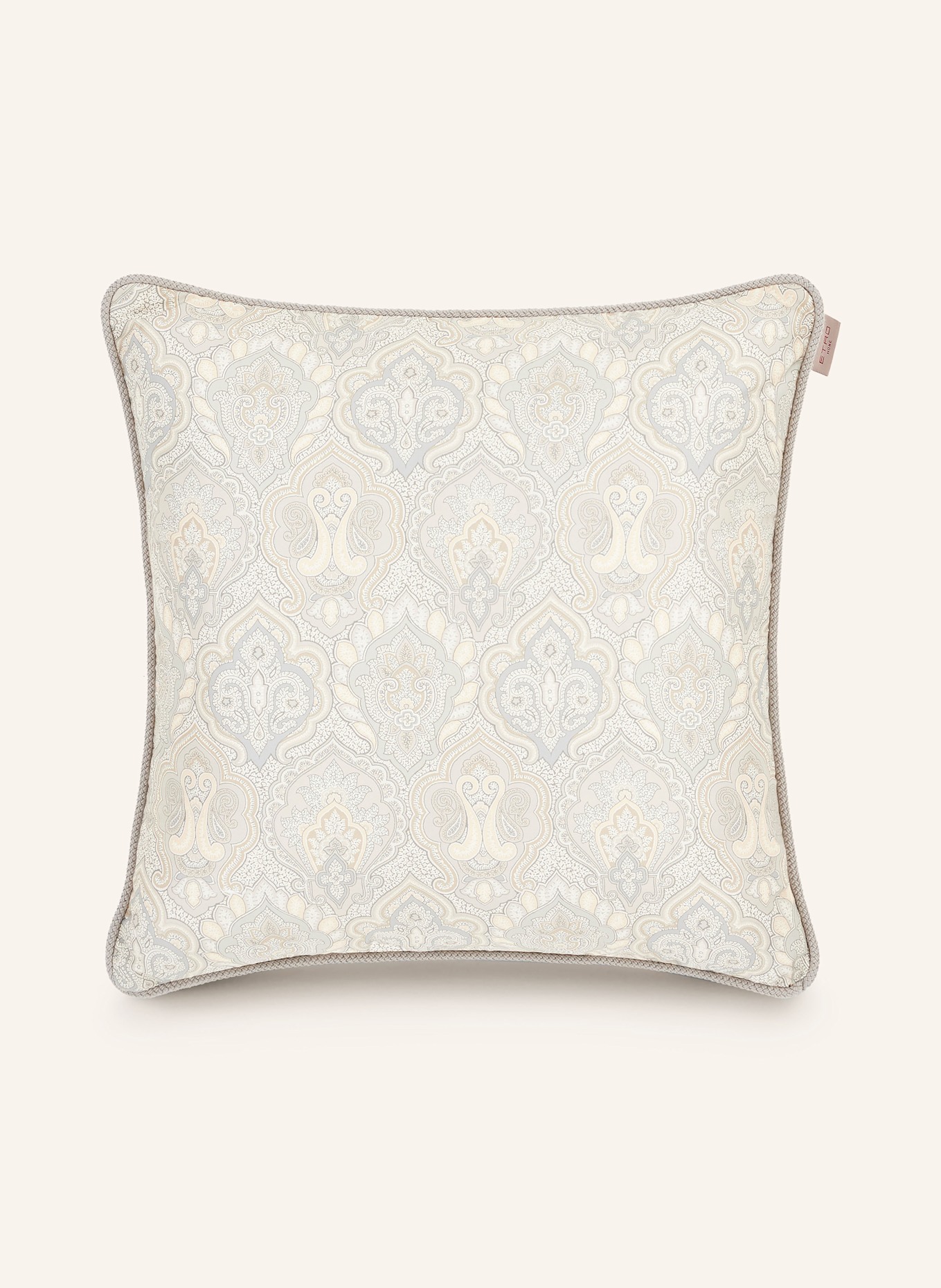 ETRO Home Dekokissen: HELLGRAU/ BLAUGRAU/ BEIGE