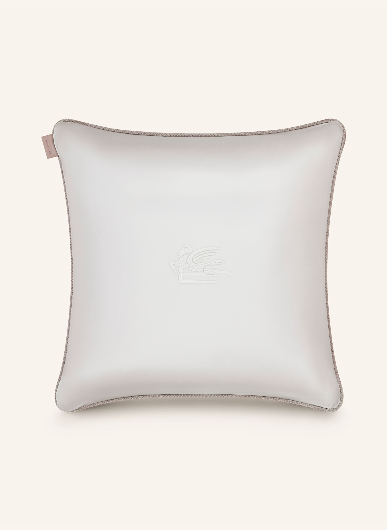 ETRO Home Dekokissen: HELLGRAU/ BLAUGRAU/ BEIGE