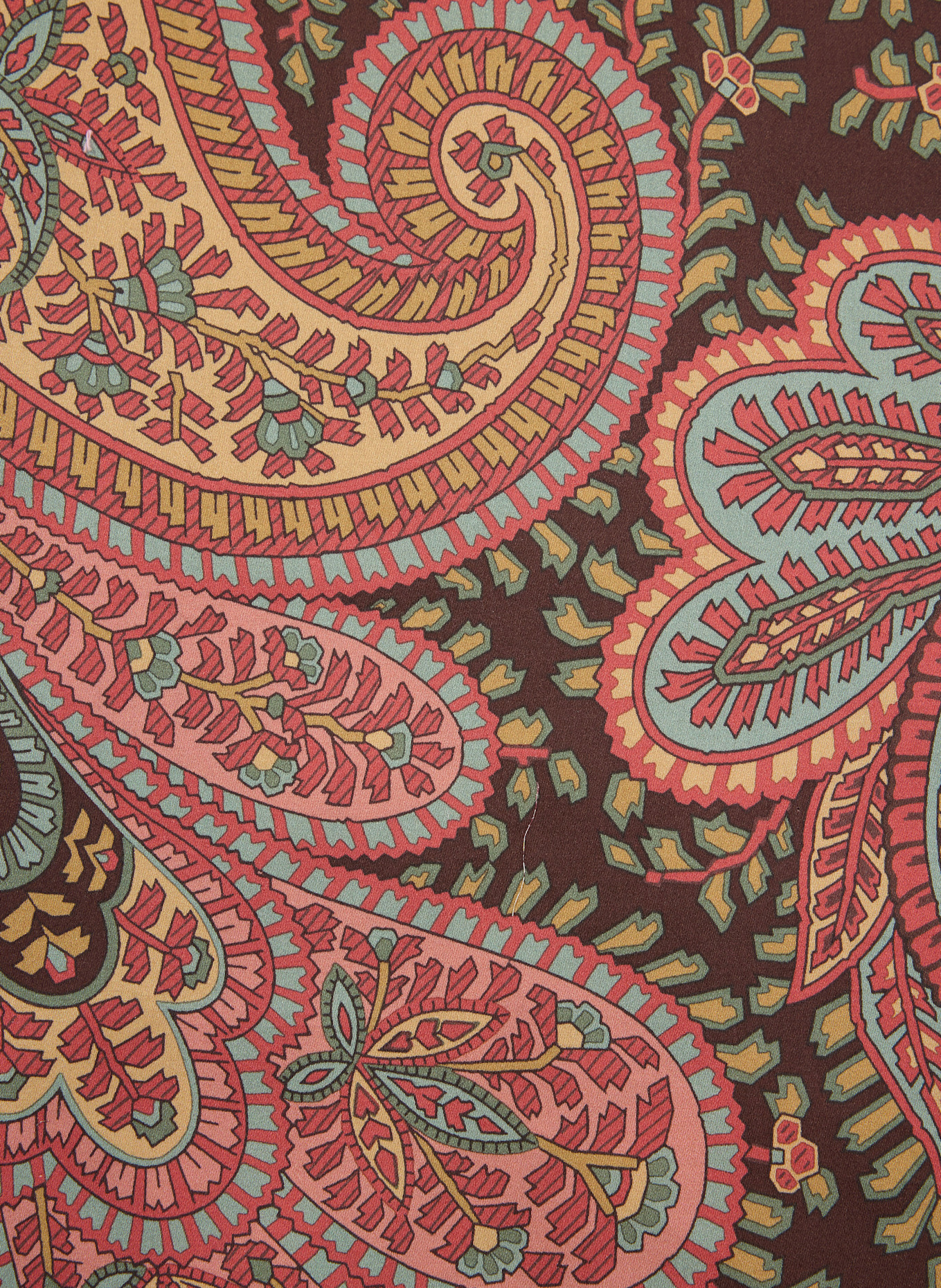 ETRO Home Narzuta na łóżko: CIEMNOBRĄZOWY / CIEMNOCZERWONY / MIĘTOWY