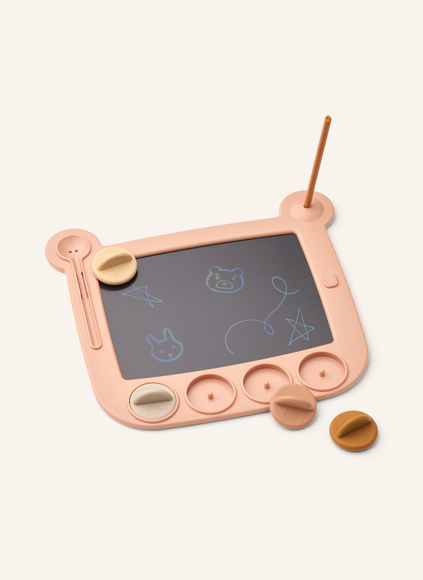 LIEWOOD Tableau LCD VENZORA: ORANGE CLAIR