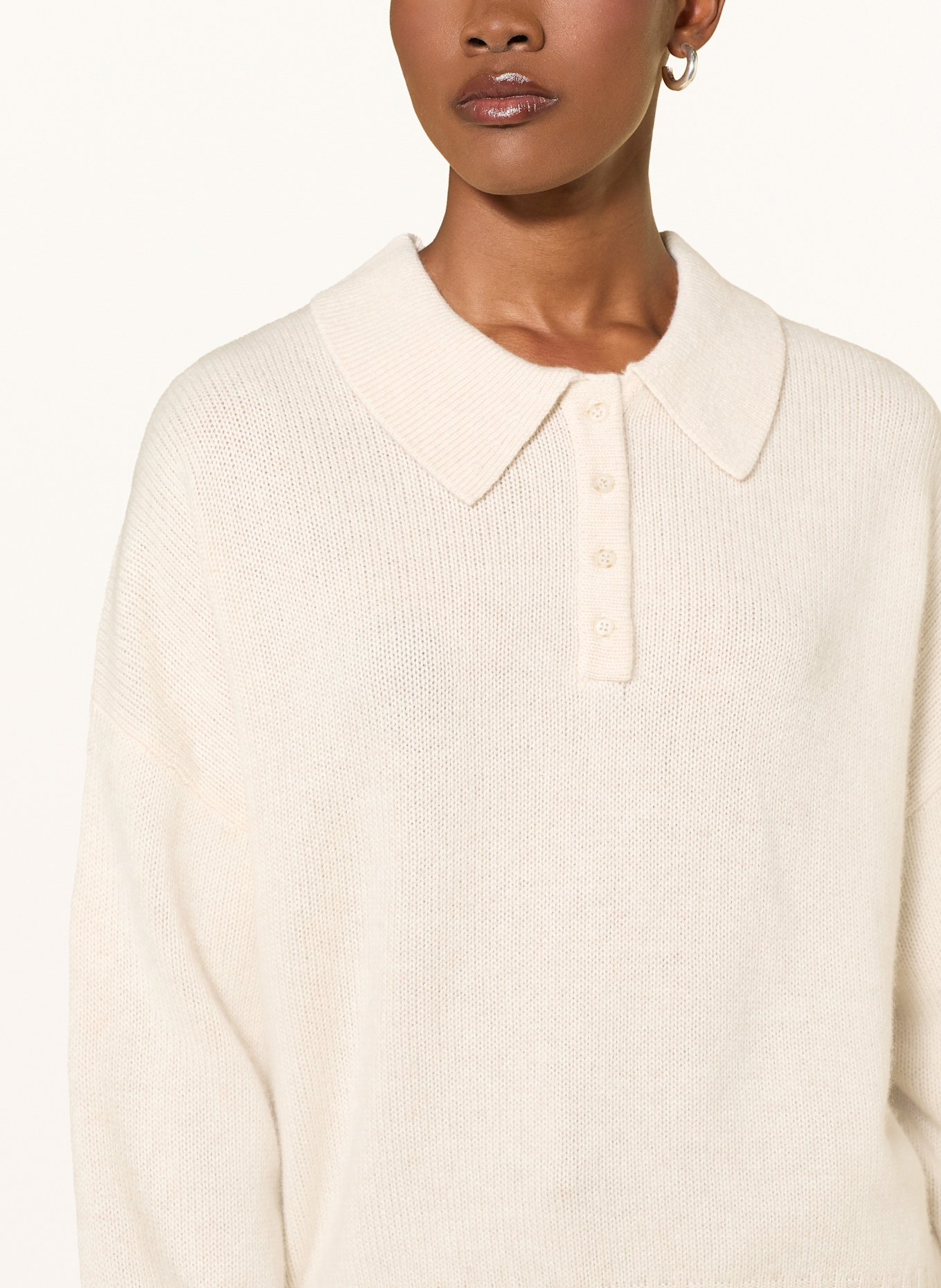 LADNERI Cashmere sweater NIA: CREAM
