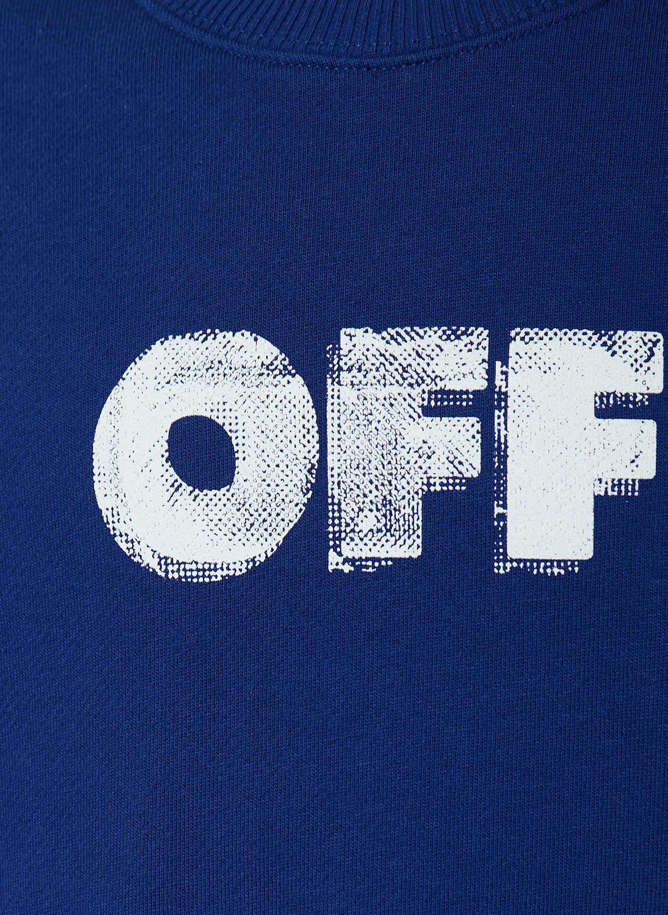 Off-White Sweatshirt: BLAU