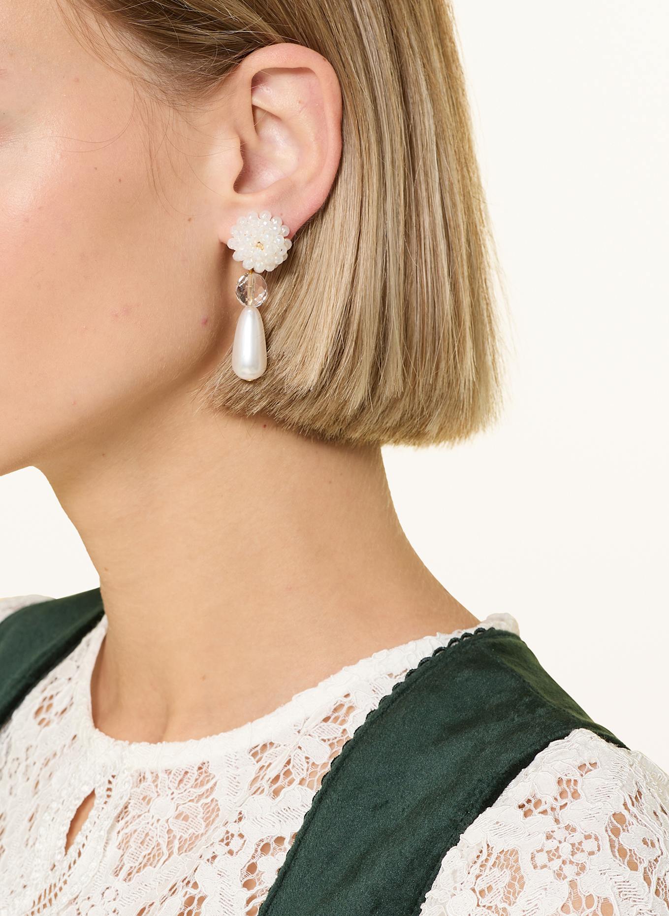 Seenberg Ohrhänger: WEISS