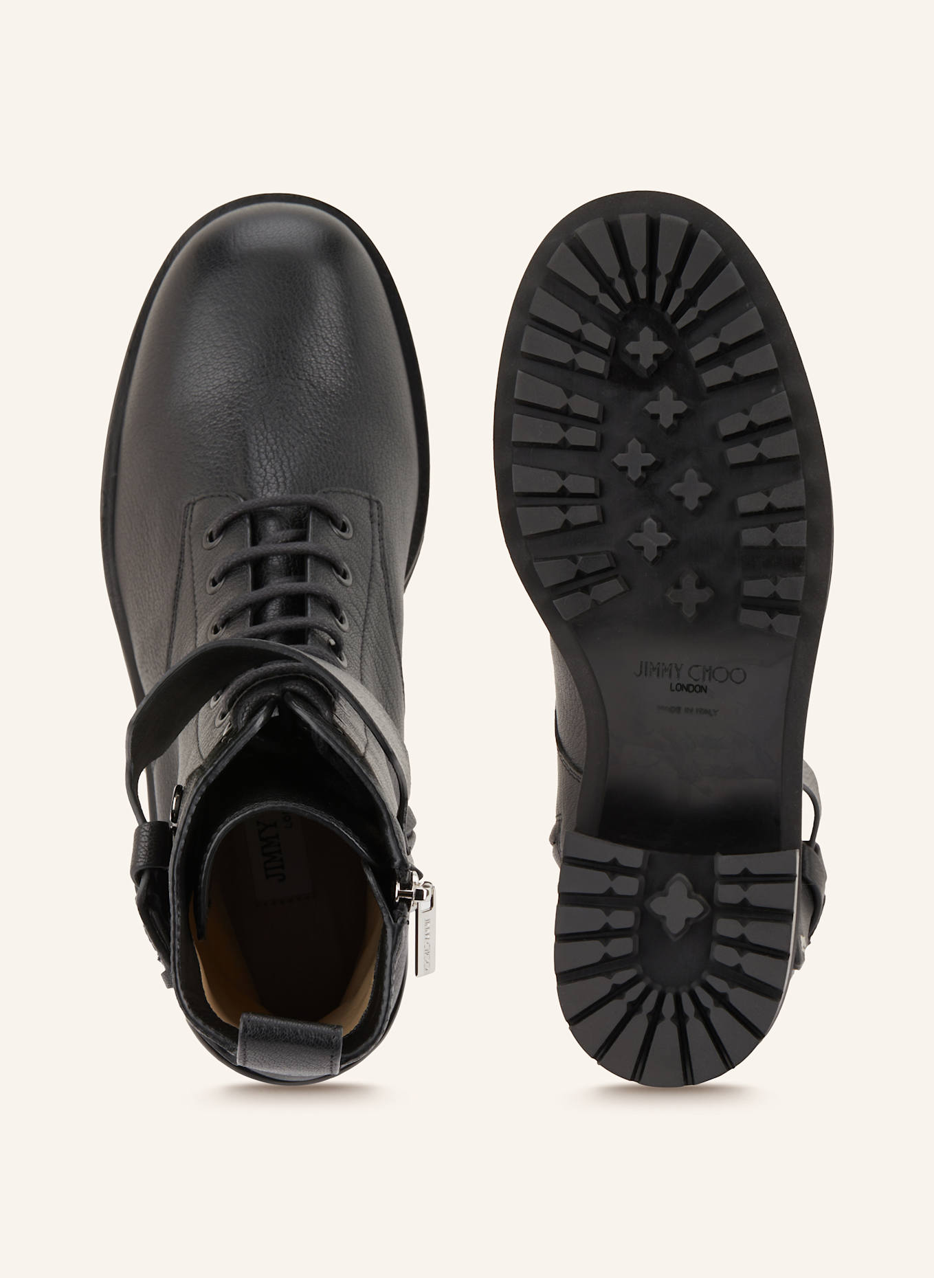 JIMMY CHOO Schnürboots ROSABEL: SCHWARZ