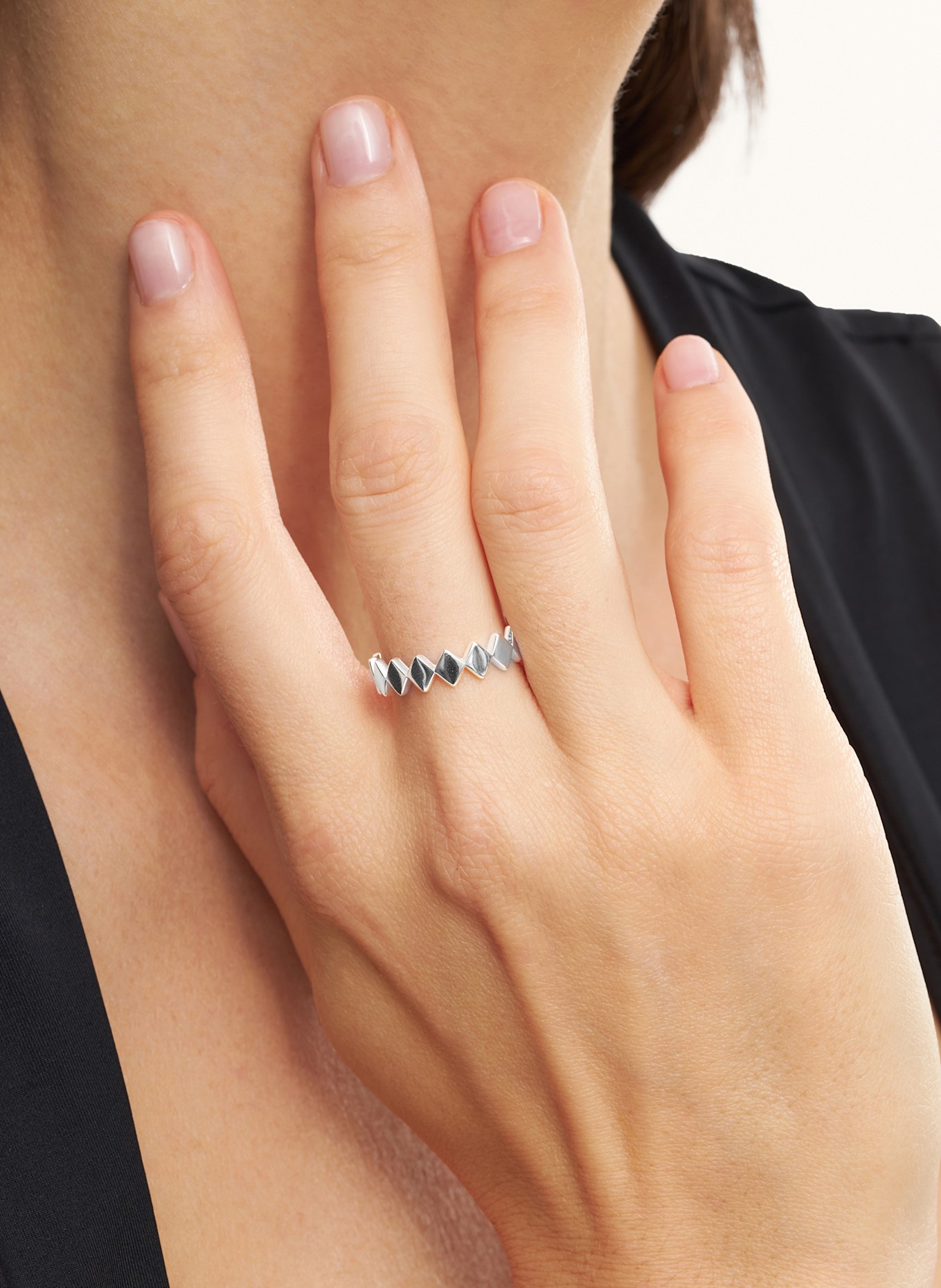 LULU Copenhagen CONFETTI ring in 925 Sterling silver: SILVER