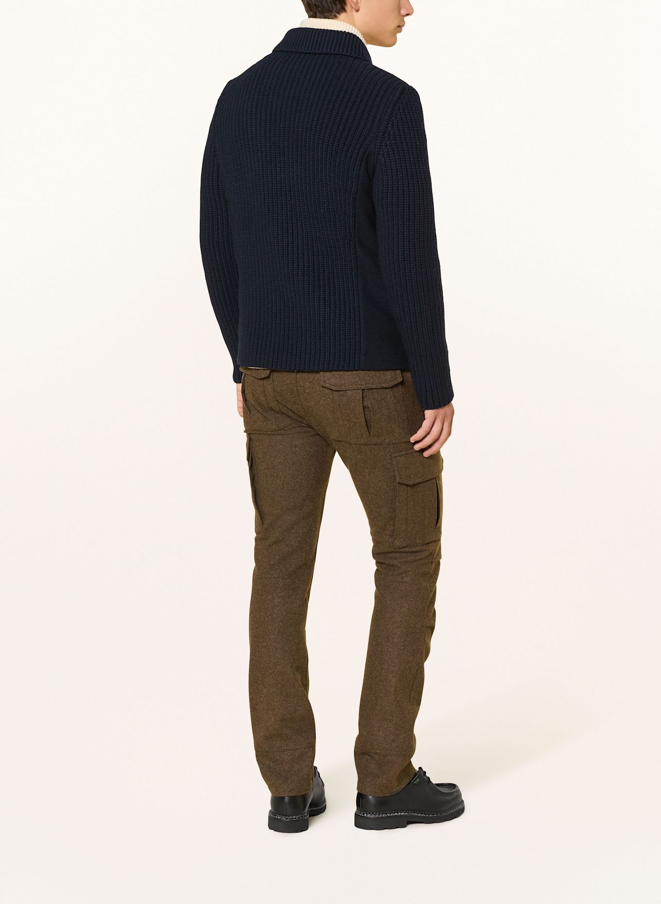 HABSBURG Trachtenjacke LIEMBERG im Materialmix: DUNKELBLAU