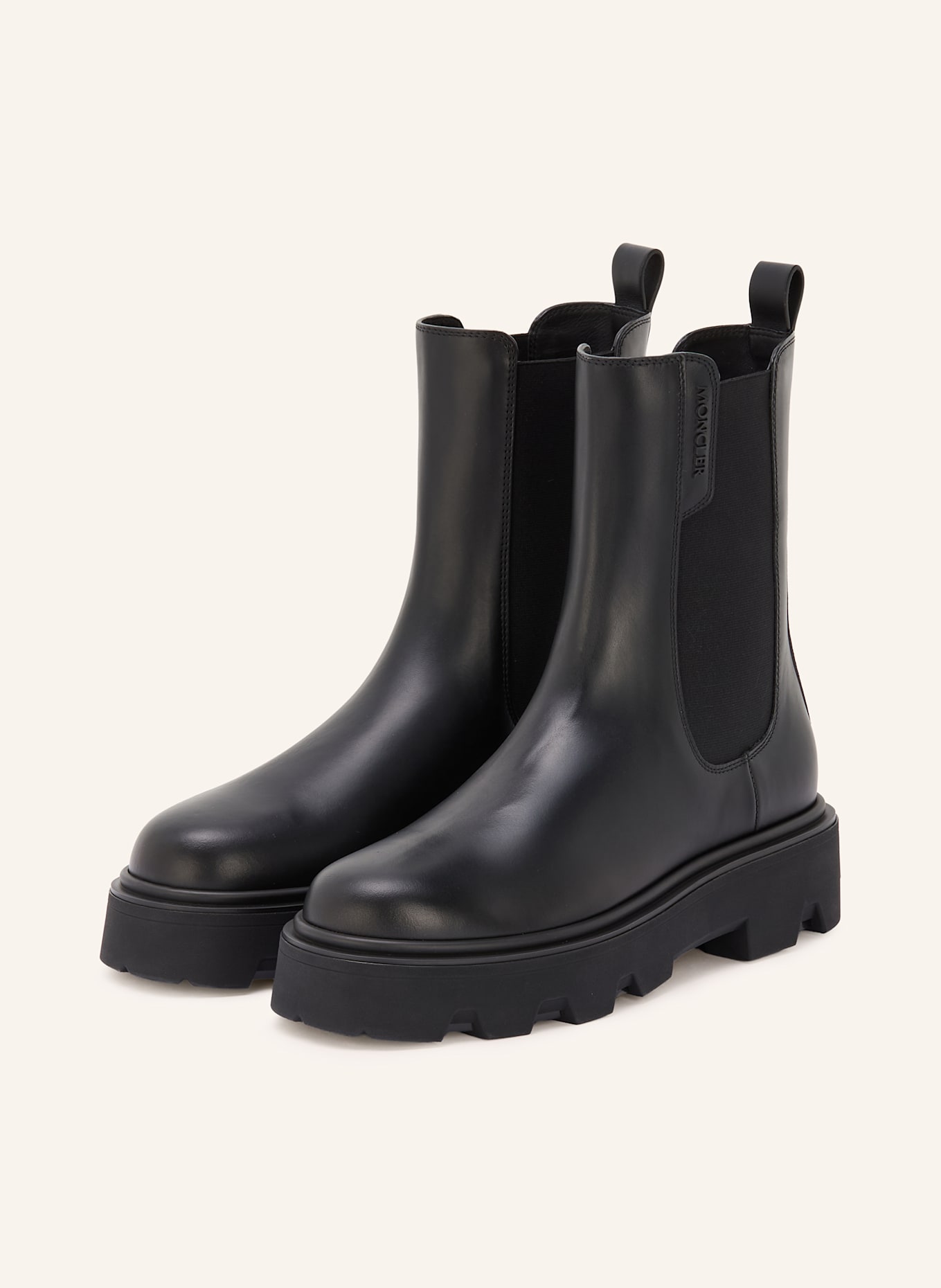 MONCLER Chelsea-Boots AUREA: SCHWARZ