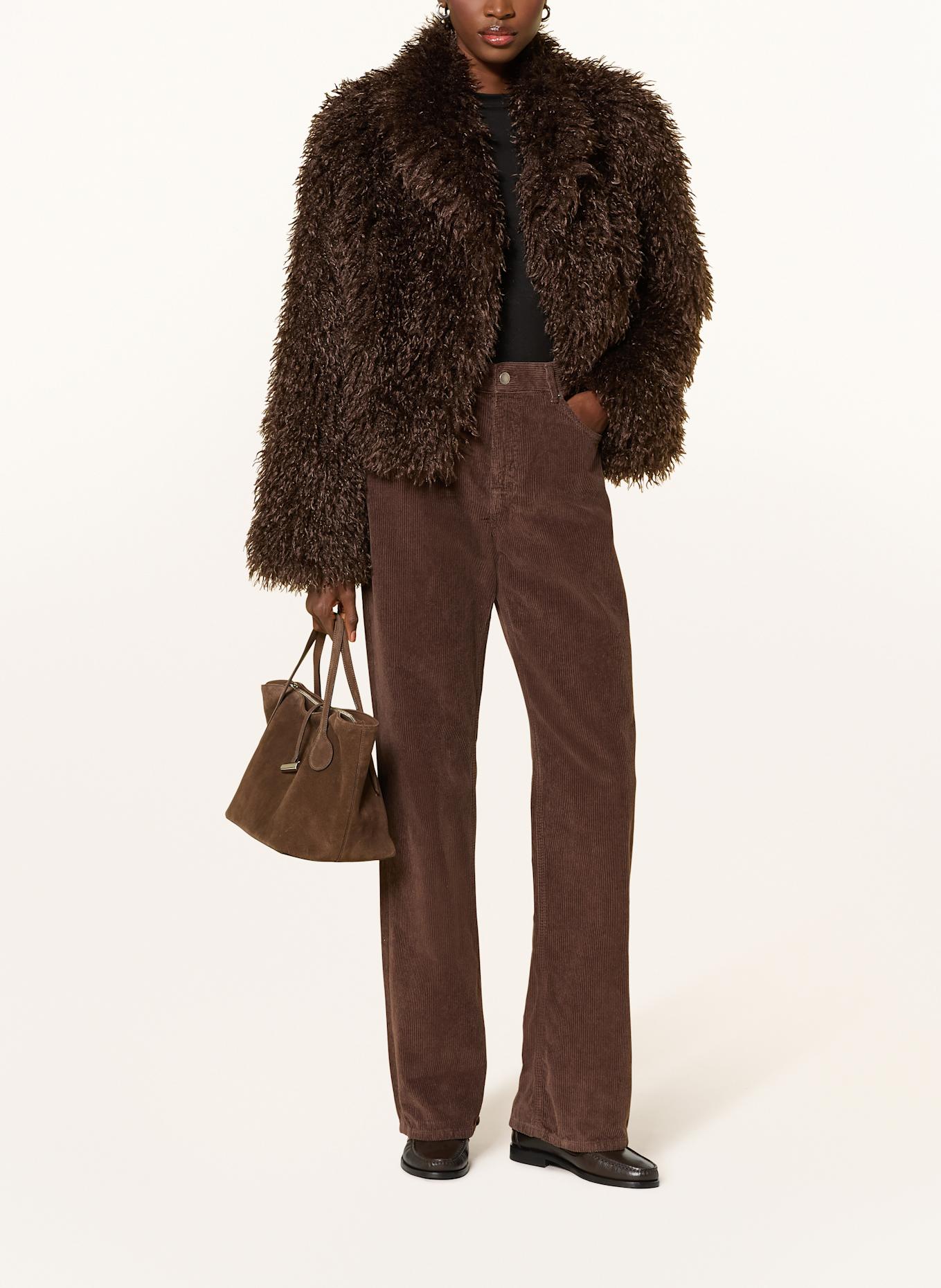 HAIKURE Cordhose KOREA: DUNKELBRAUN