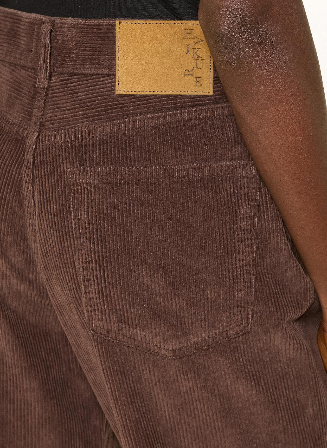 HAIKURE Cordhose KOREA: DUNKELBRAUN