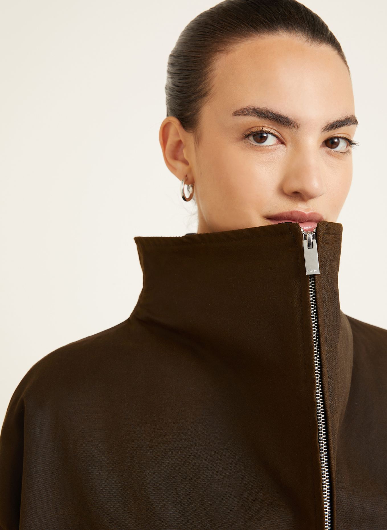 TOTEME Jacke: DUNKELBRAUN