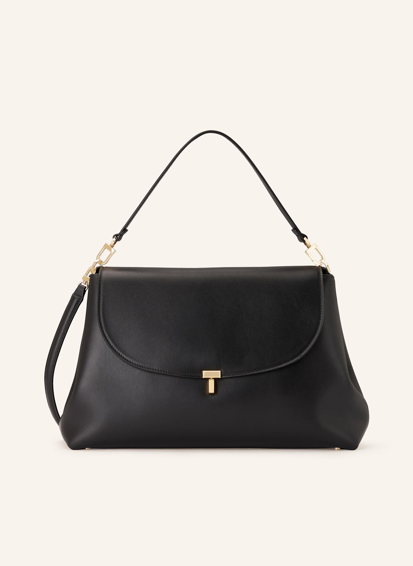 TOTEME sac à bandoulière: NOIR