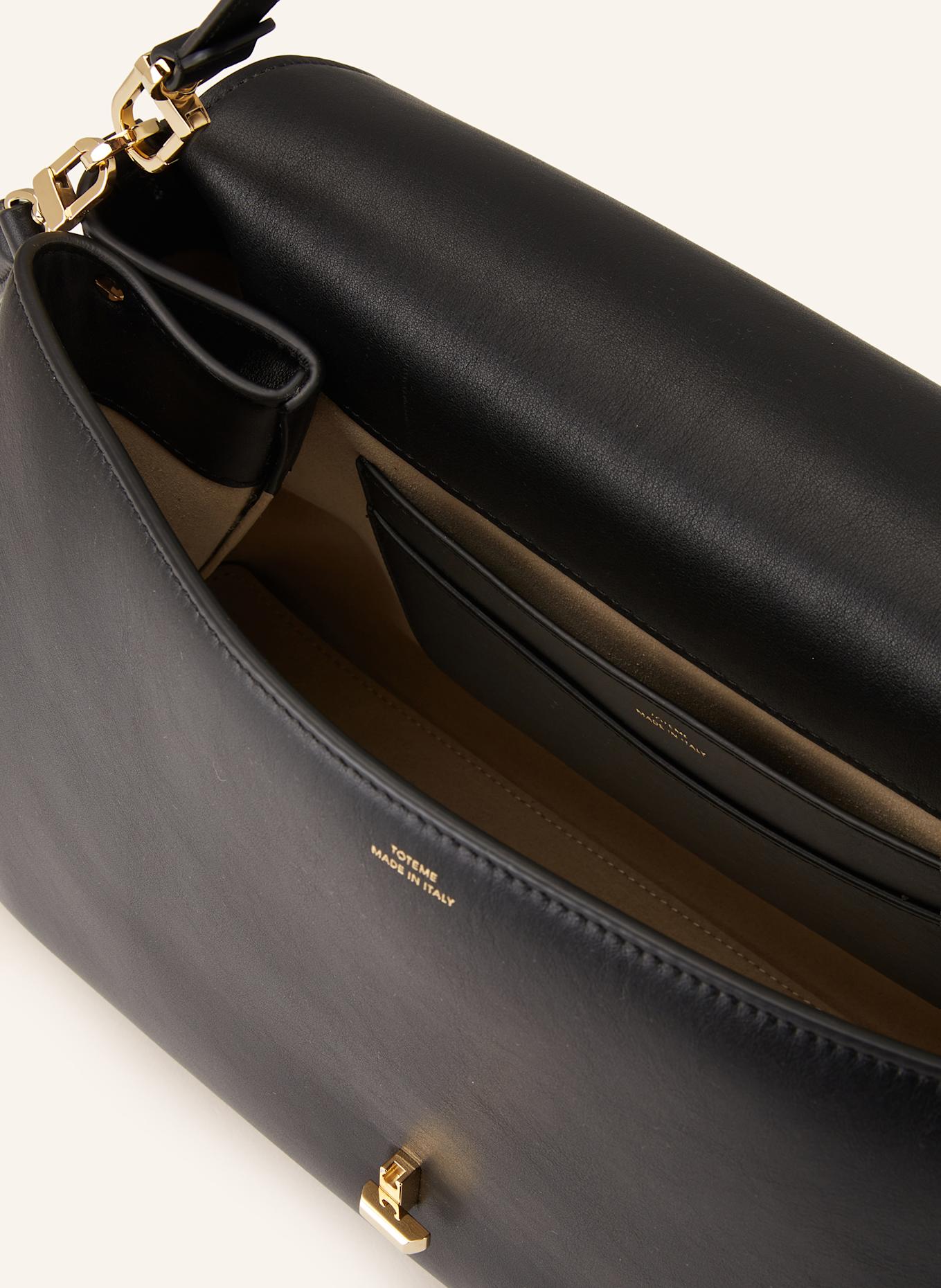 TOTEME sac à bandoulière: NOIR