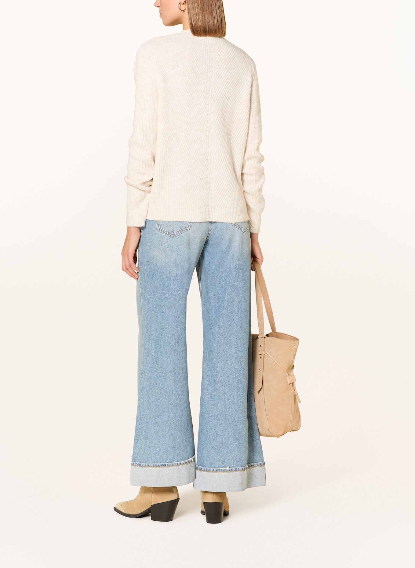 MORE & MORE Pullover: ECRU