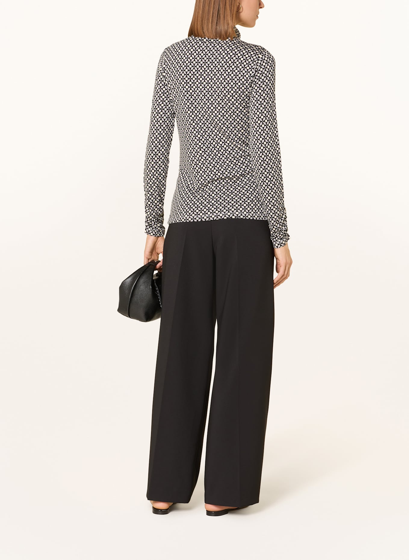 MORE & MORE Longsleeve: SCHWARZ / GRAU / WEISS