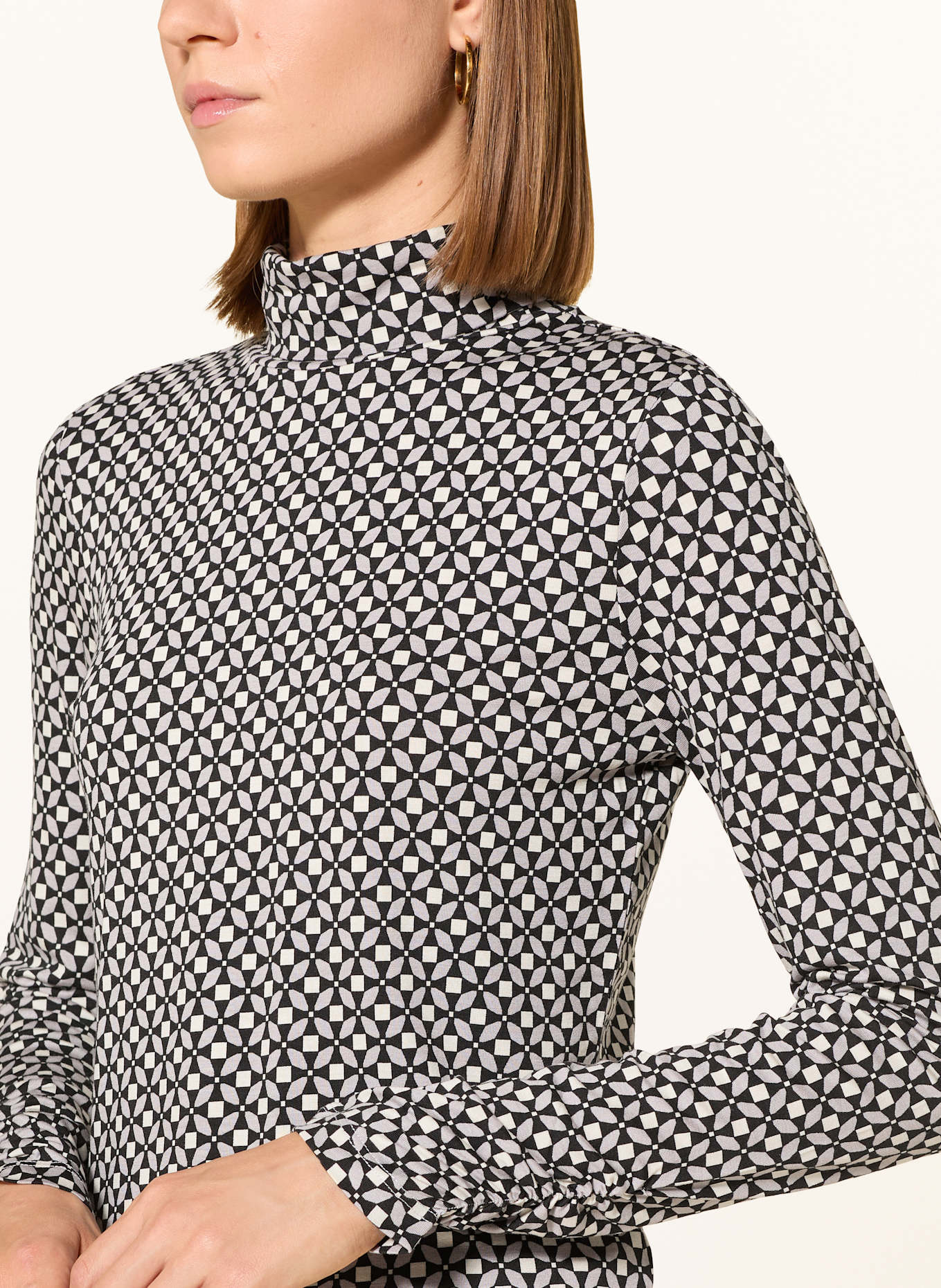 MORE & MORE Longsleeve: SCHWARZ / GRAU / WEISS