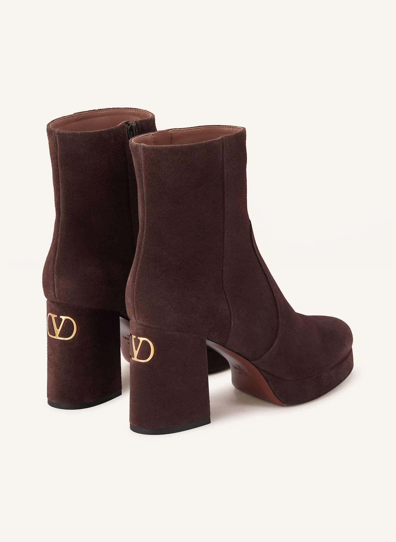 VALENTINO GARAVANI Stiefeletten FAWCETTE: DUNKELBRAUN