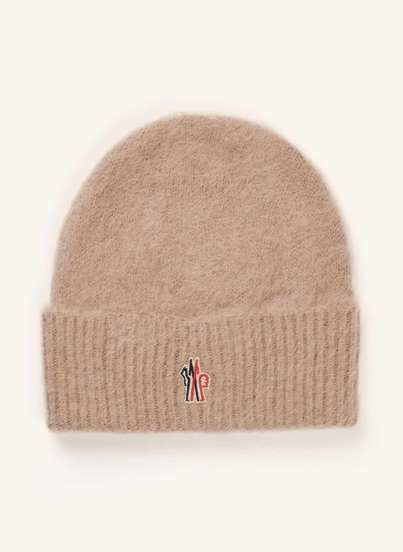 MONCLER GRENOBLE Hat with alpaca: CREAM