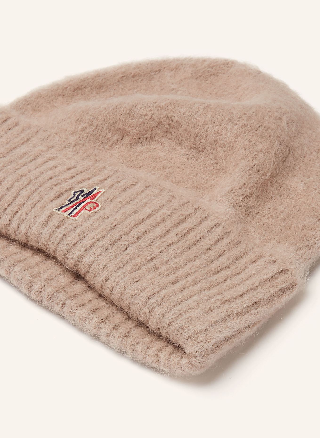 MONCLER GRENOBLE Hat with alpaca: CREAM