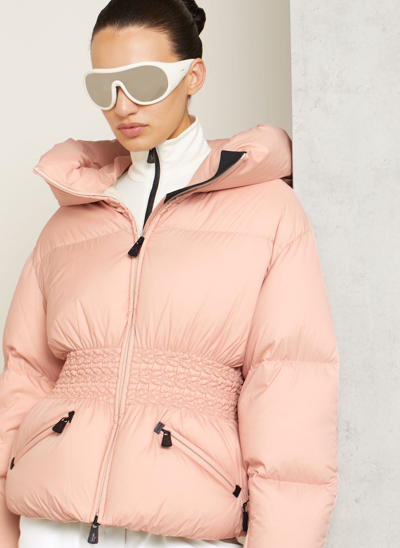 MONCLER GRENOBLE Daunenjacke WOLLEMI: ROSÉ