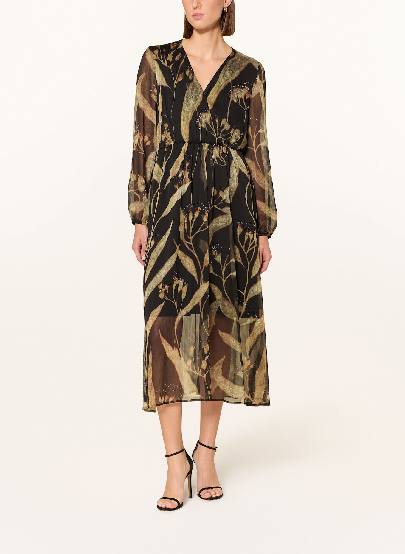 CARTOON Kleid: SCHWARZ / GELB / WEISS