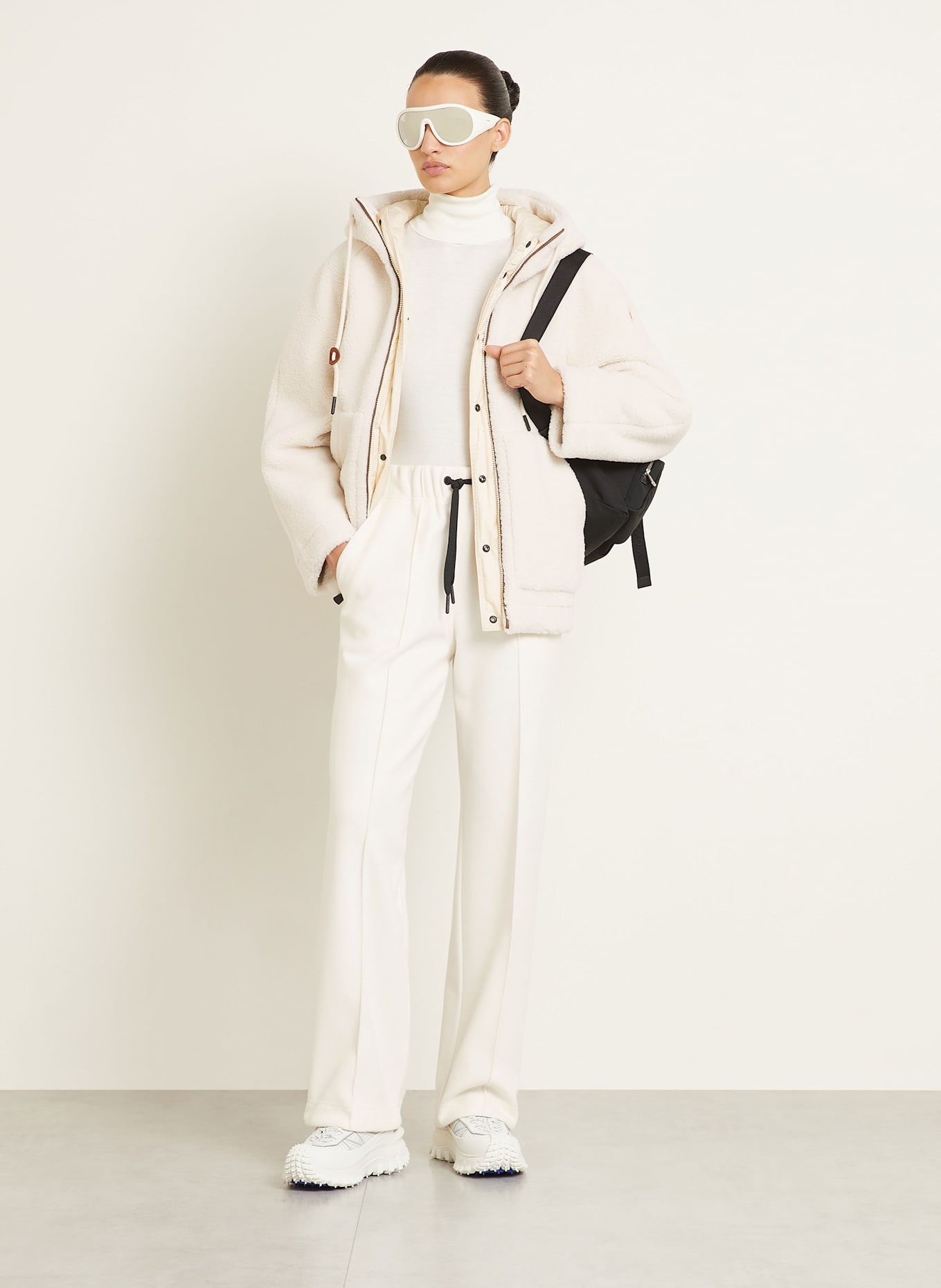 MONCLER GRENOBLE Hose im Jogging-Stil: ECRU