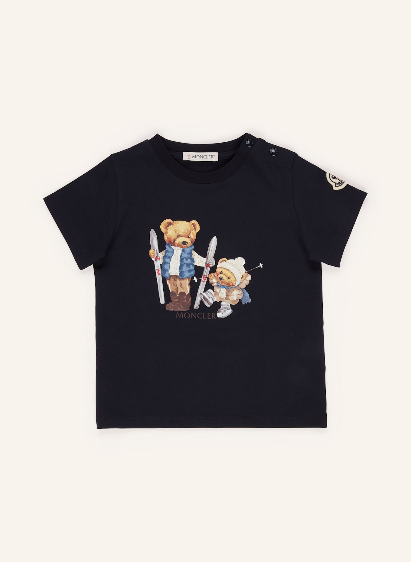 MONCLER enfant T-Shirt: DUNKELBLAU