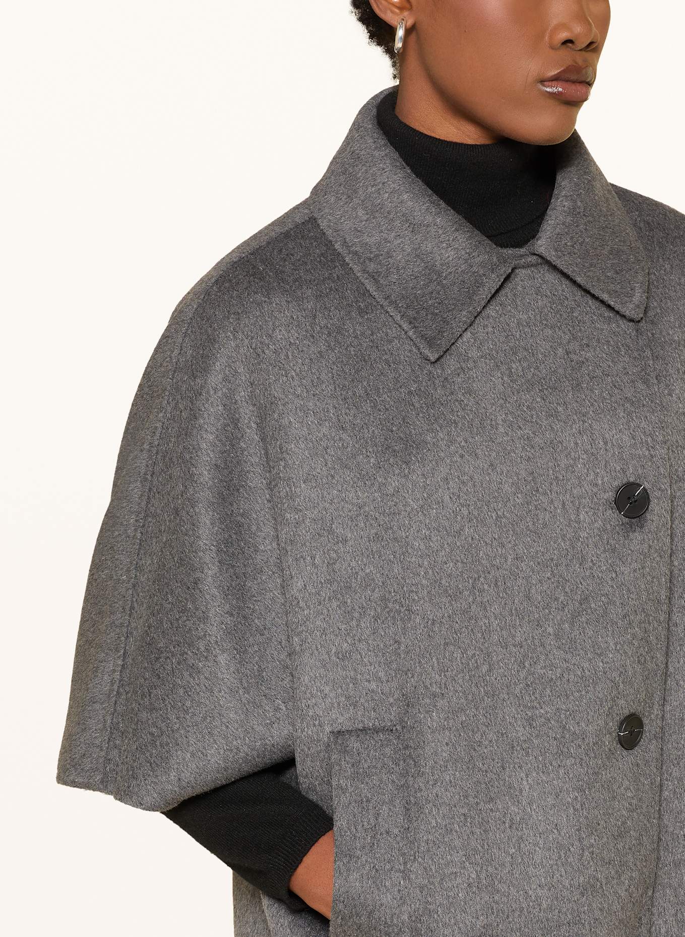 lilienfels Kastenjacke: GRAU