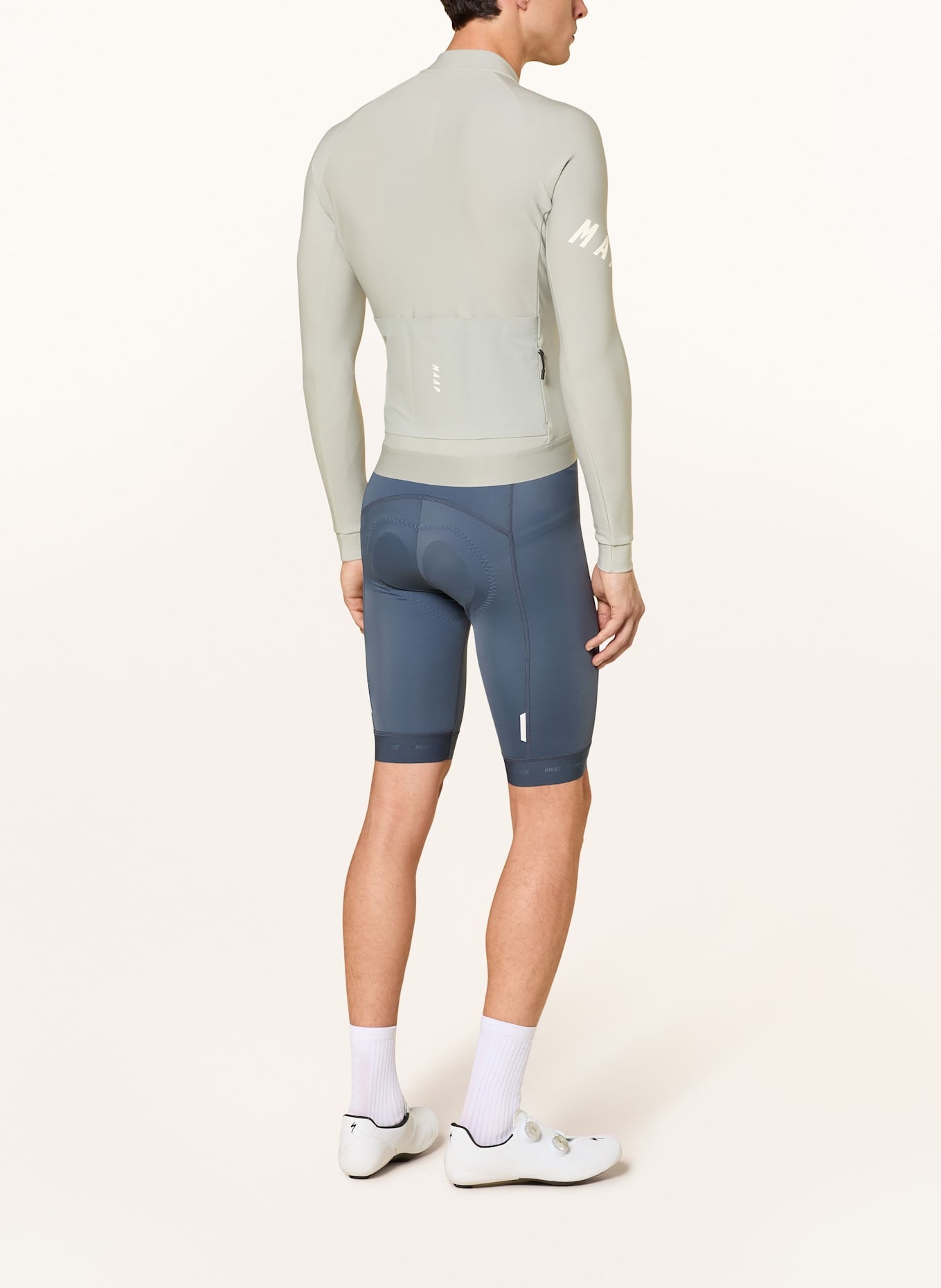 MAAP Termiczna koszulka kolarska AEON: JASNOCZARY