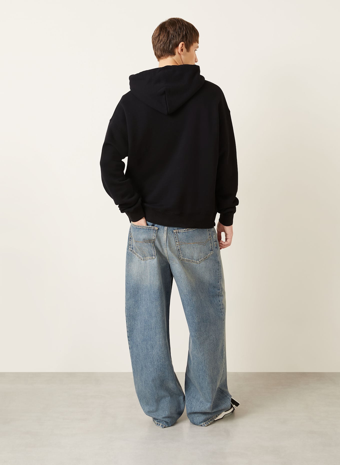 Off-White Hoodie BIG BOOKISH SKATE: SCHWARZ / WEISS