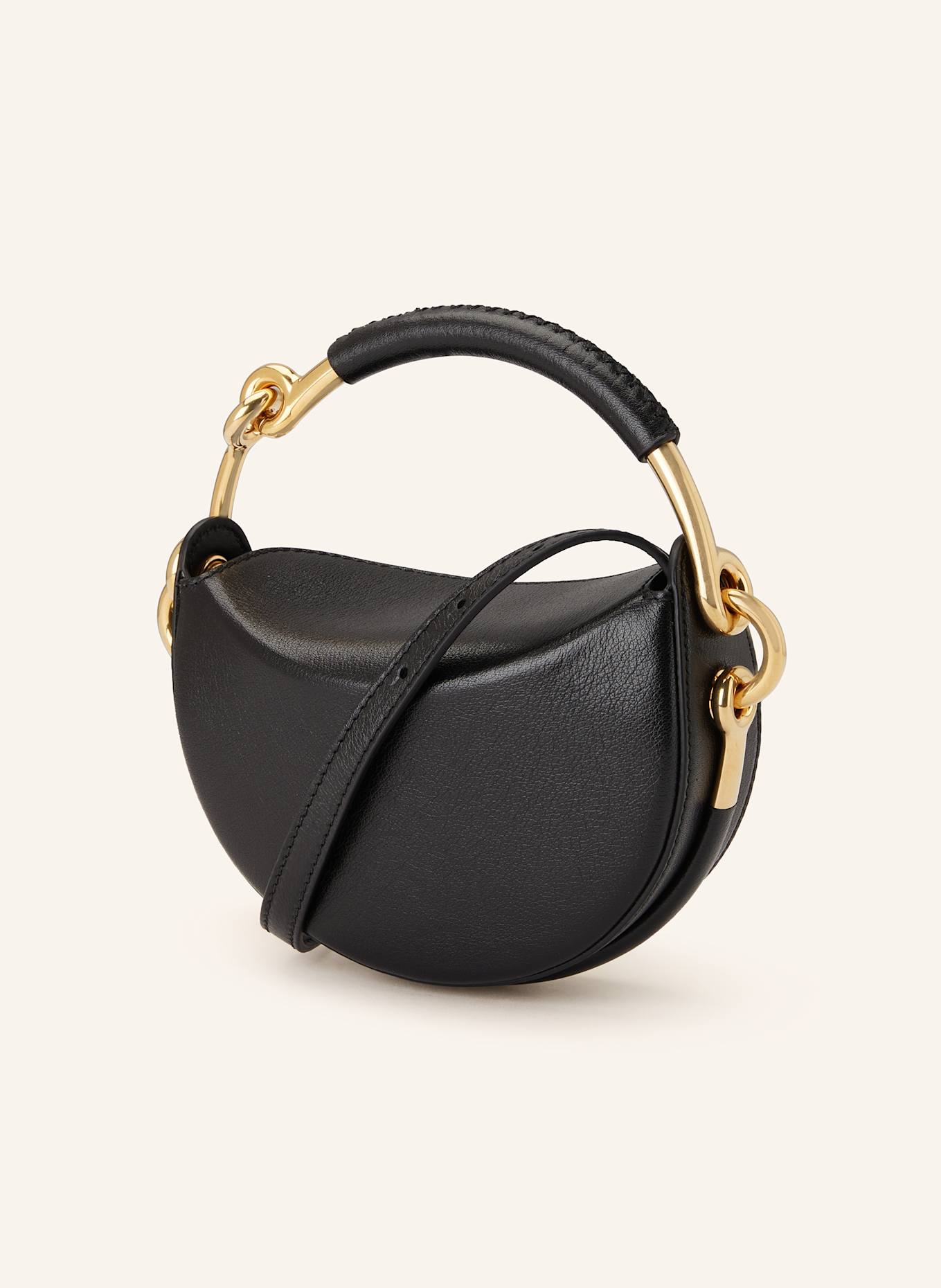 BURBERRY Clutch BRIDLE: SCHWARZ