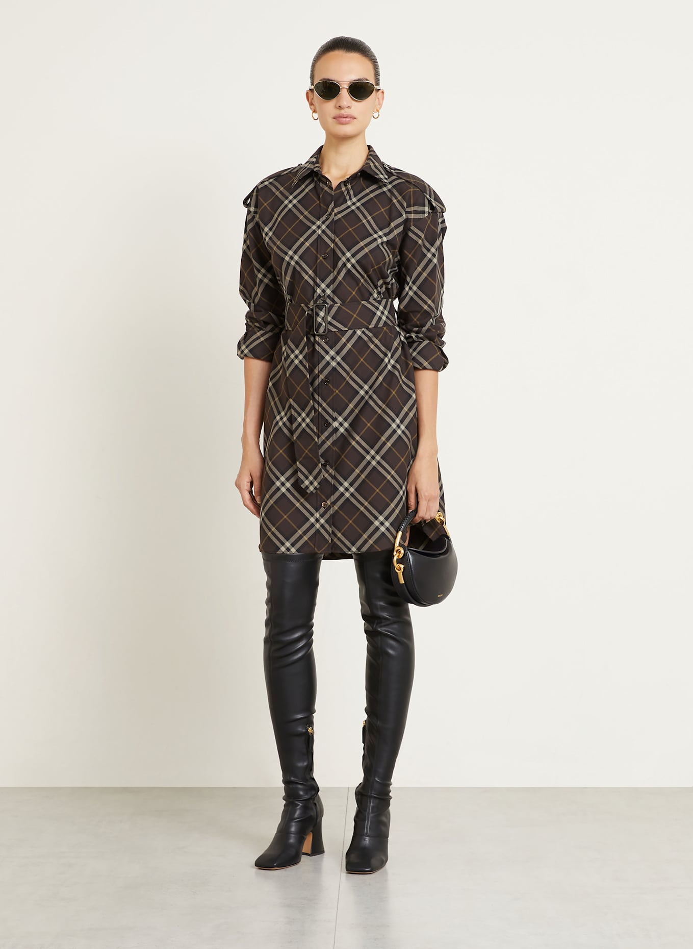 BURBERRY Clutch BRIDLE: SCHWARZ