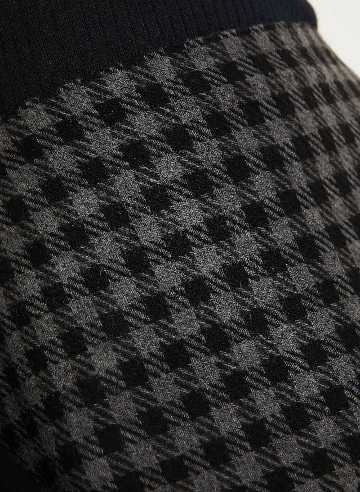 IRIS von ARNIM Jupe en cachemire NILIA: NOIR / GRIS