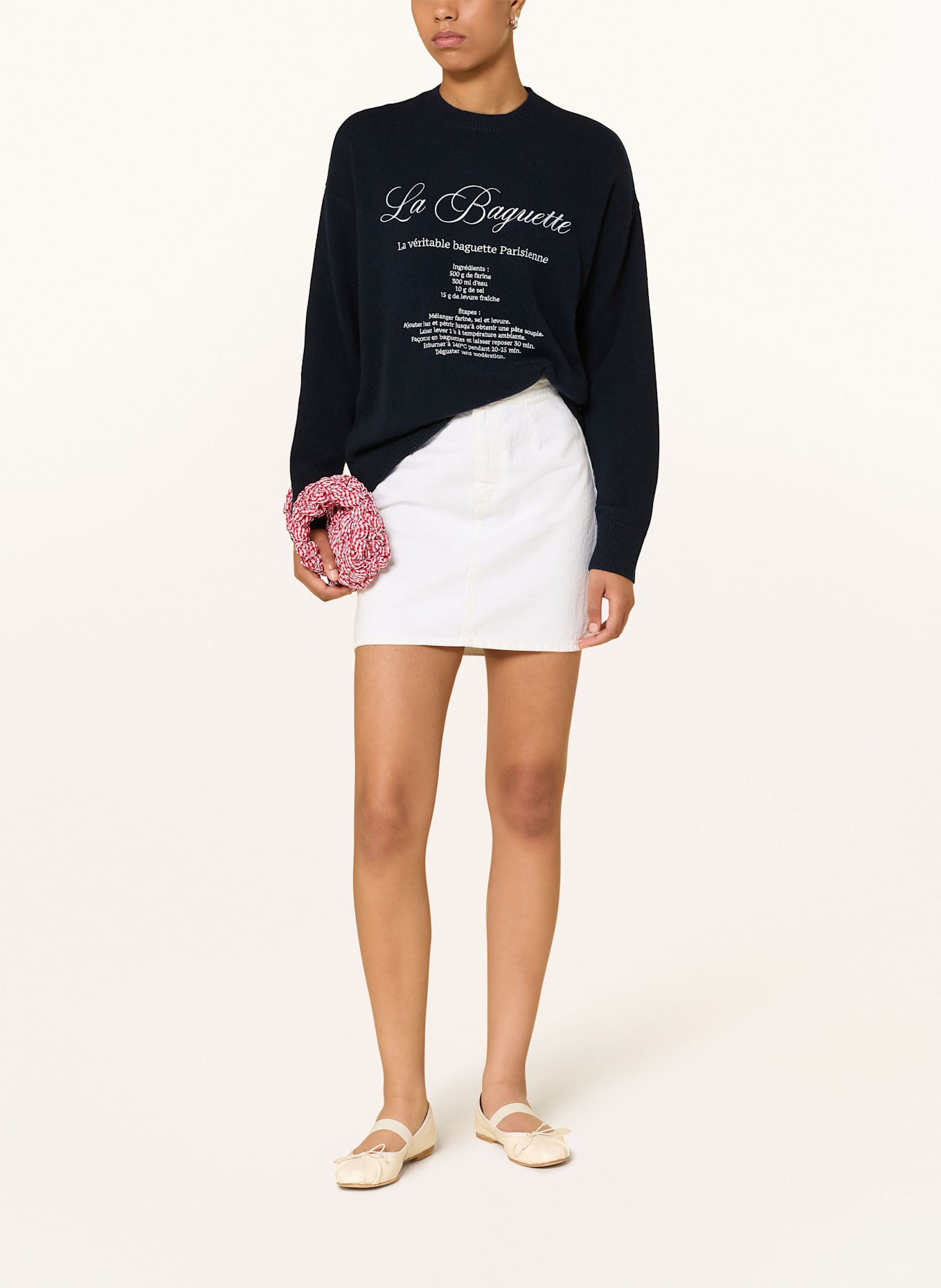 FROM FUTURE Cashmere-Pullover: DUNKELBLAU