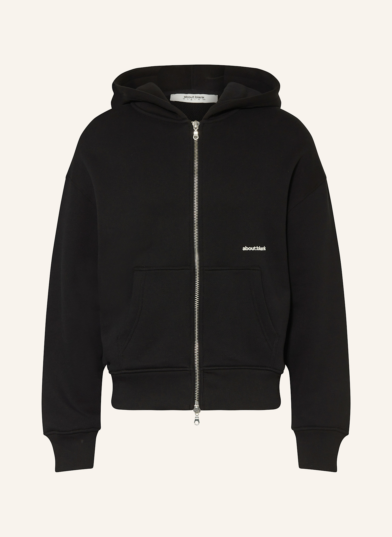 about:blank Sweatjacke: SCHWARZ / WEISS