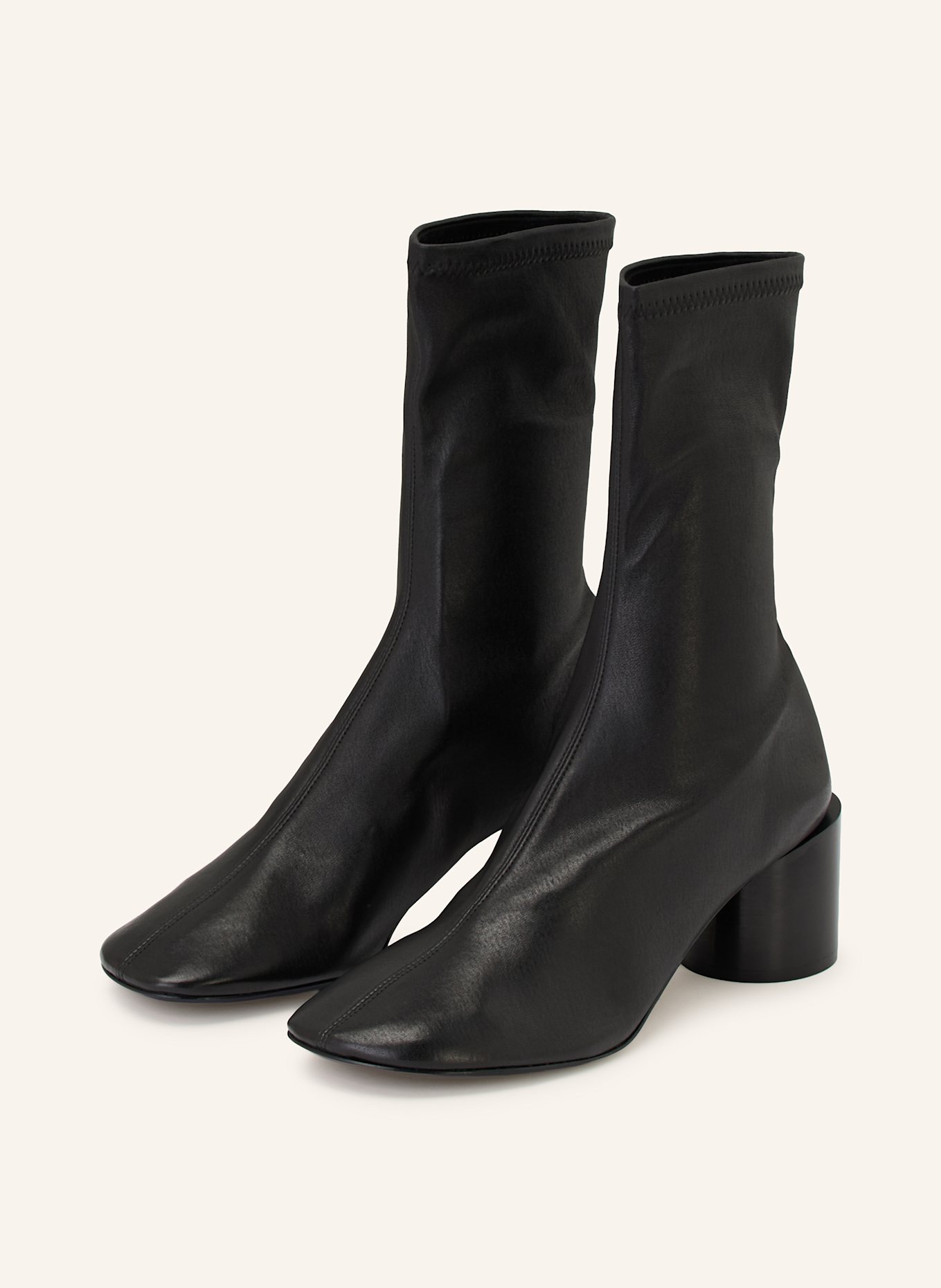 JIL SANDER Botki: CZARNY