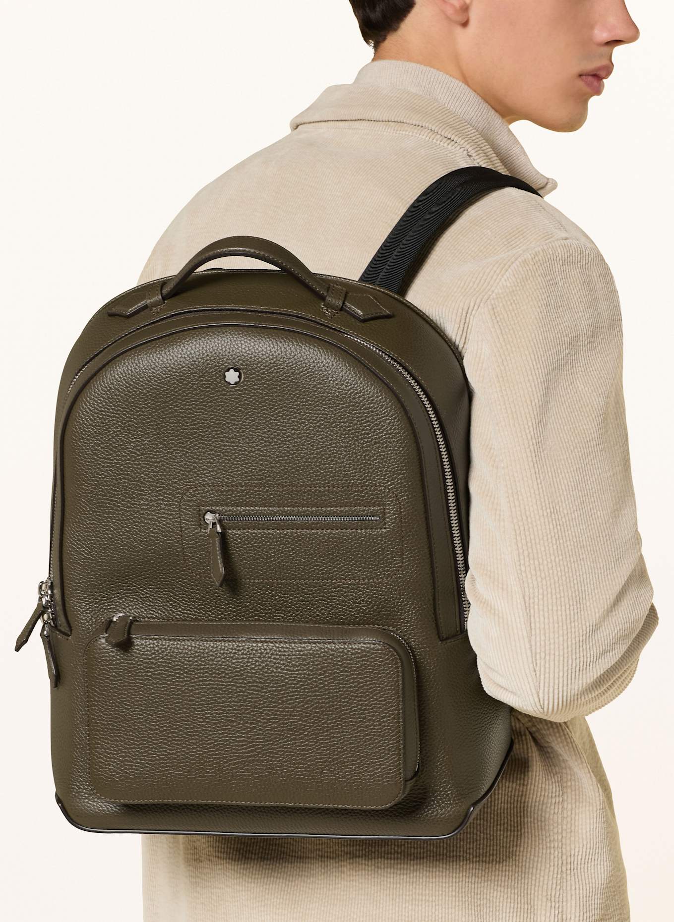 MONTBLANC Backpack: OLIVE