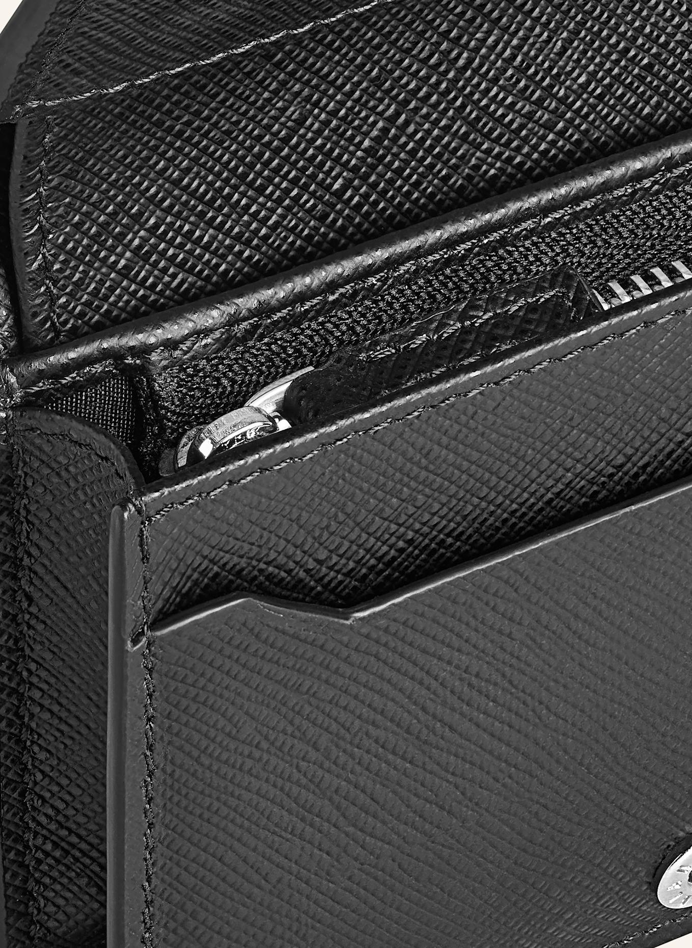 MONTBLANC Saffiano wallet SARTORIAL: BLUE / BLACK