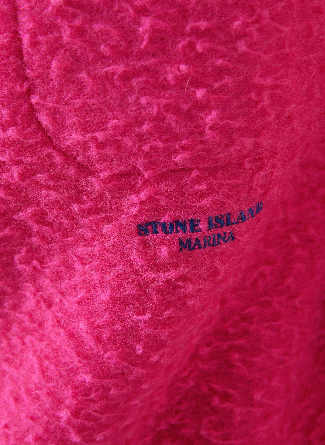 STONE ISLAND Fleecejacke: FUCHSIA