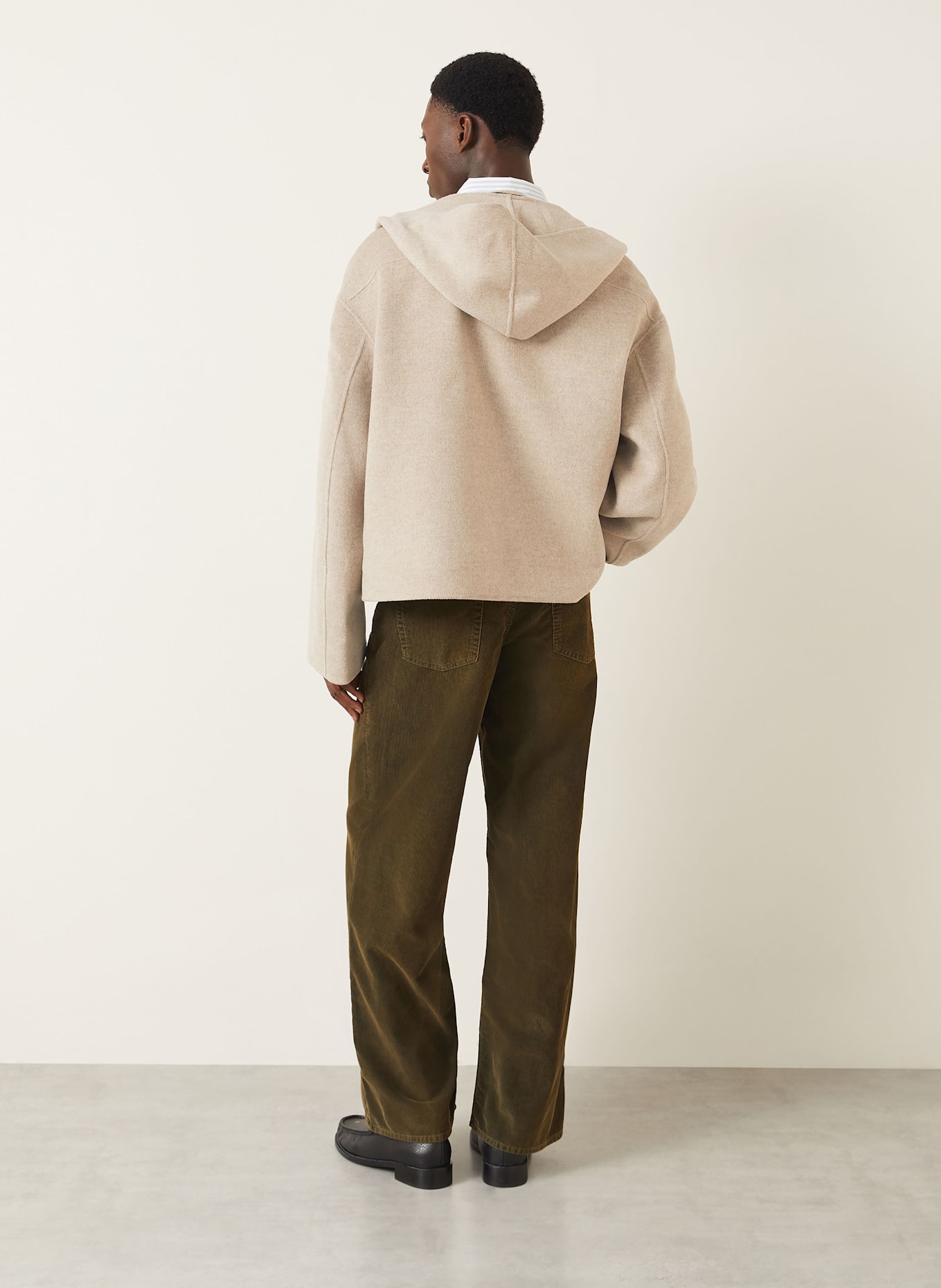 Acne Studios Overjacket: BEIGE