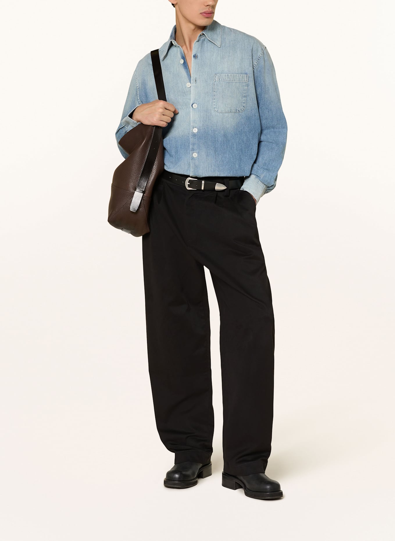 AGOLDE Hose SLATER Regular Fit: SCHWARZ