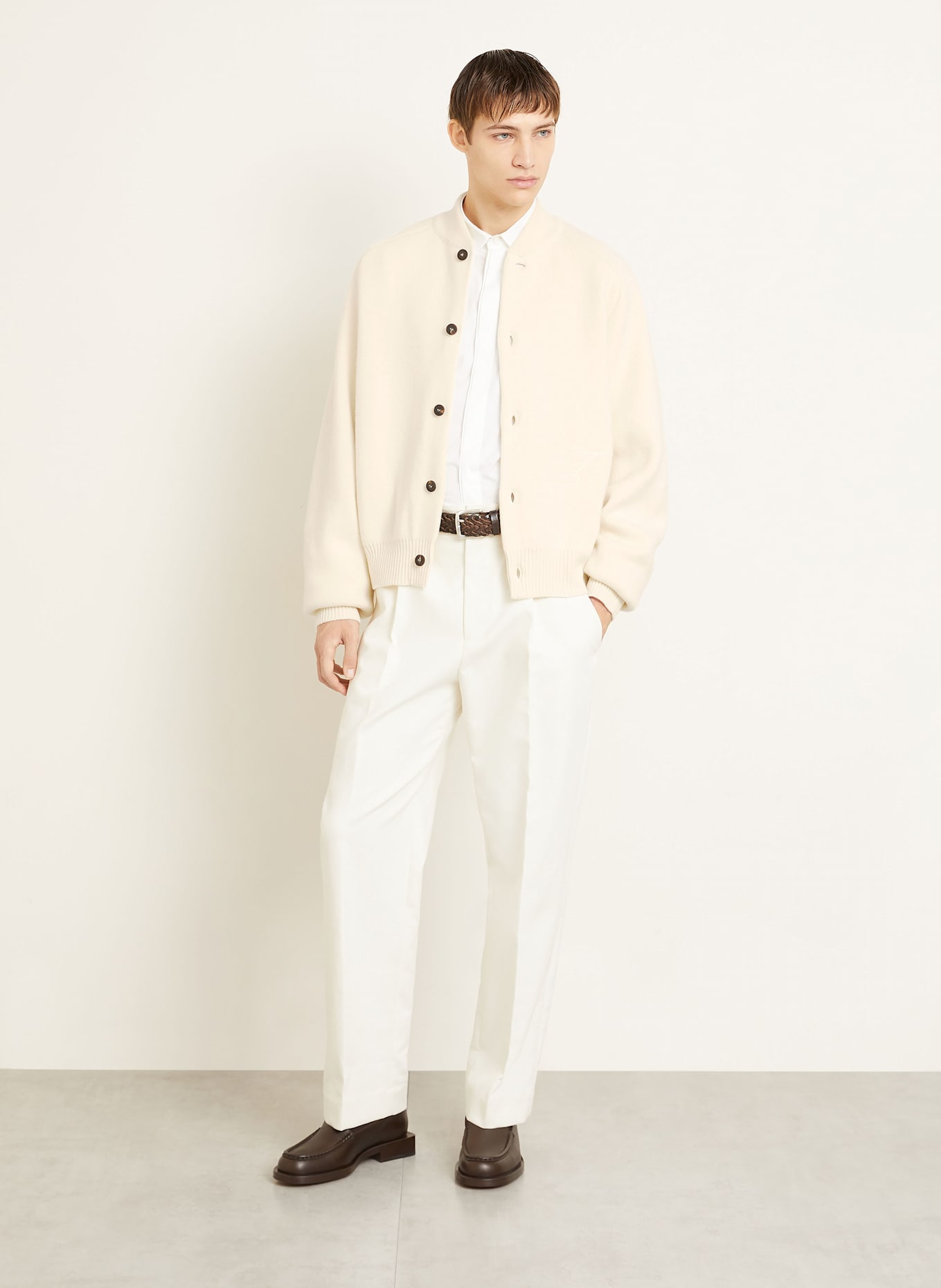 JACQUEMUS Strickjacken LE CARDIGAN PALLONE: CREME